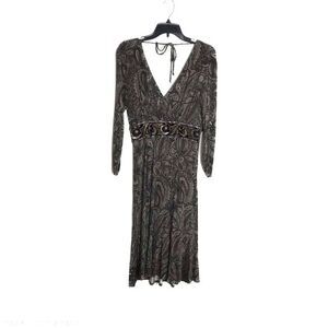 Karen Kane cafe chic beaded lightweight dress size medium cute festival boho